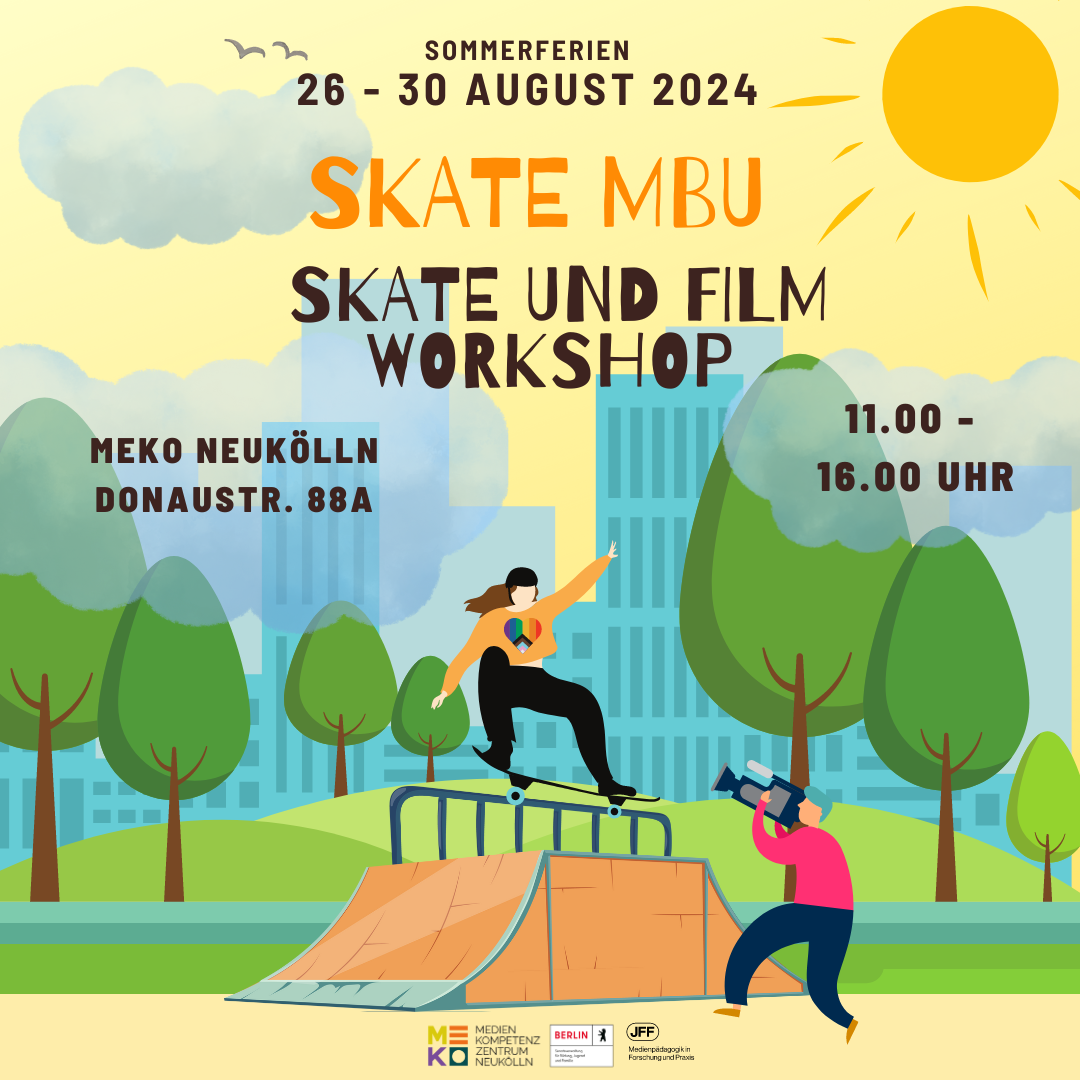 Flyer Skate-und-Film-Workshop